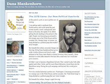 Tablet Screenshot of danablankenhorn.com